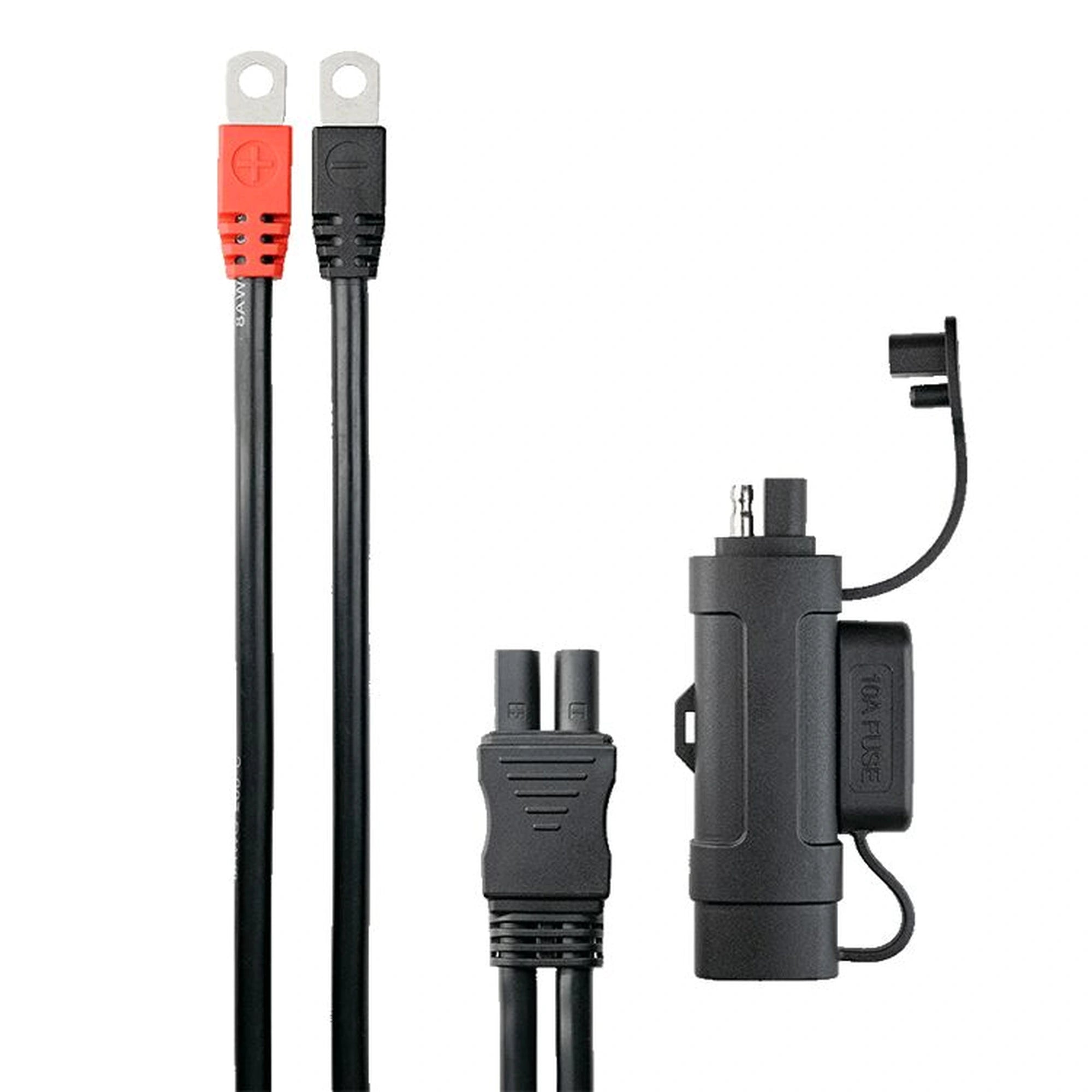 BS Battery PA 01 MAX Ringkabel med SAE + Power Box MAX-stik